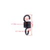 Swing Springs Heavy Duty,4inch,1 and 2pcs Silver 1pcs Black Heavy Duty Spring Hammock Chair Spring Porch Swing Spring Hooks