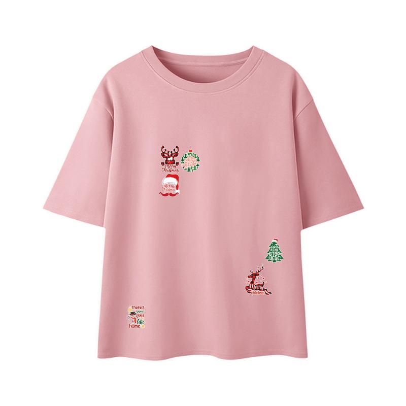 Weihnachten Thermische Aufkleber Patch Kunst Crats Jeans Wärme Presse Applizierte Kleidung Parches Ropa Diy Hoodies Patch Für Kleidung Winter