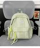 Schoolbag Korean ins Simple School Bag Junior High School Student Versatile Class Commuter Backpack Lightweight Large Capacity Travel Backpack