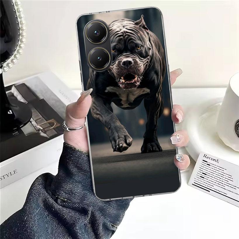 Pitbull Huisdier Hond Pitbull Zachte Telefoonhoesje Voor Xiaomi Redmi 15C 15 13C 13 Poco X5 X6 X7 F7 Ultra M7 12C 12 10 10C 9C 9A 9T 9 Funda