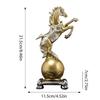 Art Horse Ornament Handicraft Animal Sculpture Micro Landscape Miniatures Figurine  Living Room