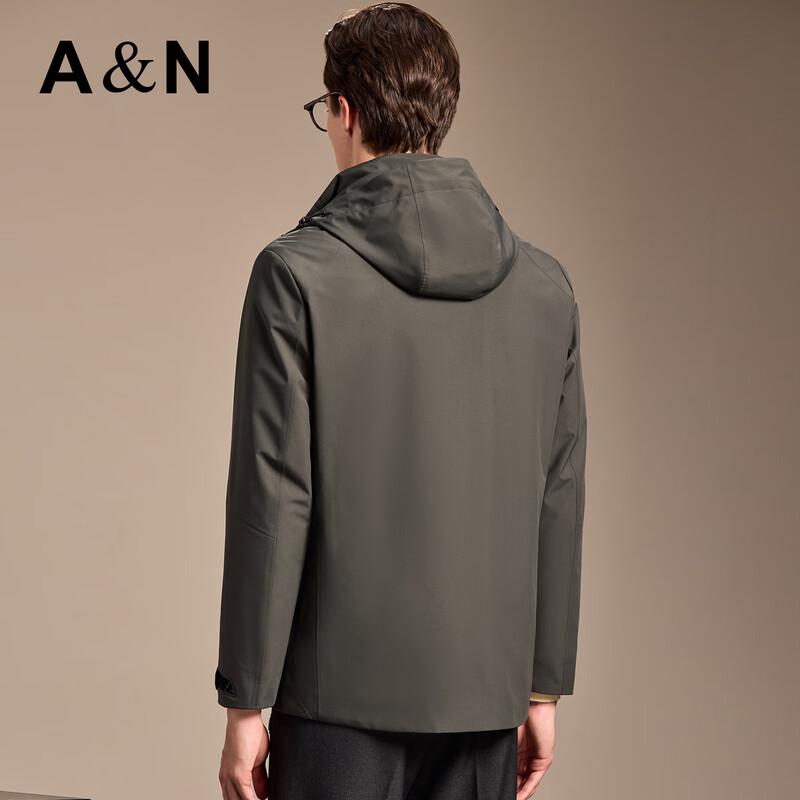 Antonio Men's 3-in-1 Padded Hooded Jacket with Detachable Vest