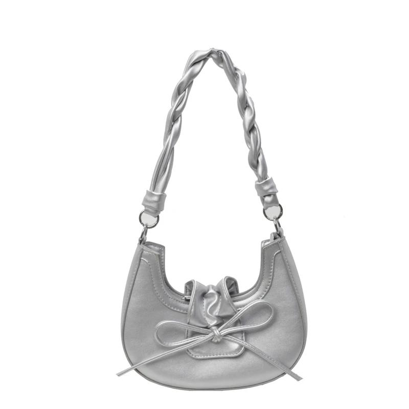 Sewing Thread Ladies Crossbody Bags Casual  New Shoulder Bags for Women Zipper Pu