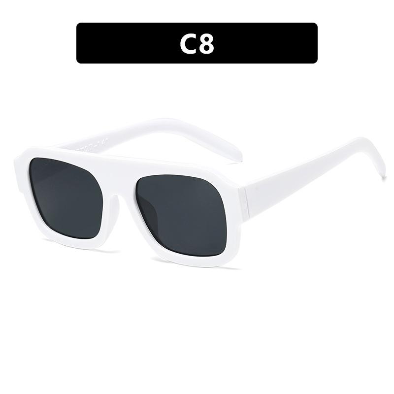 New Square Sunglasses Women Fashion UV400 Protection Luxury Outdoor Street Photography Sun Glasses Trendy Personalized