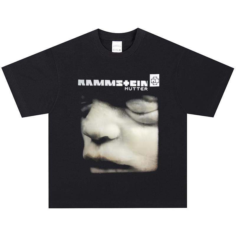 Rammstein T-Shirt, Soft Fabric Casual Daily Wear XXXXL