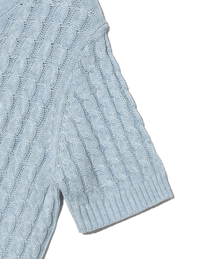LEE Women'S Cable Knit Light Blue
