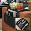 6 Pockets Sofa Handrail Couch Armrest Organizer Remote Control Holder Bag