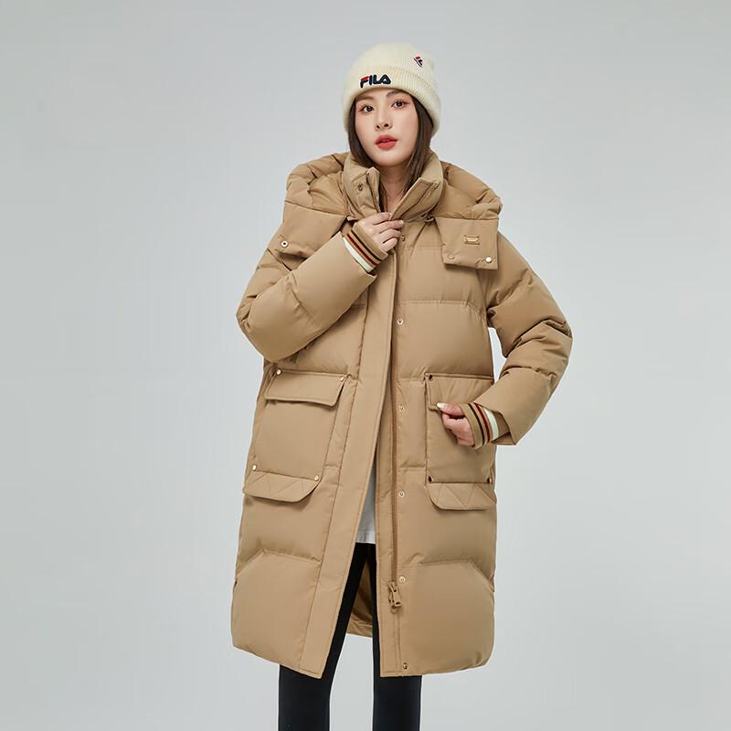 

Женское длинное пуховое пальто YAYA с капюшоном L