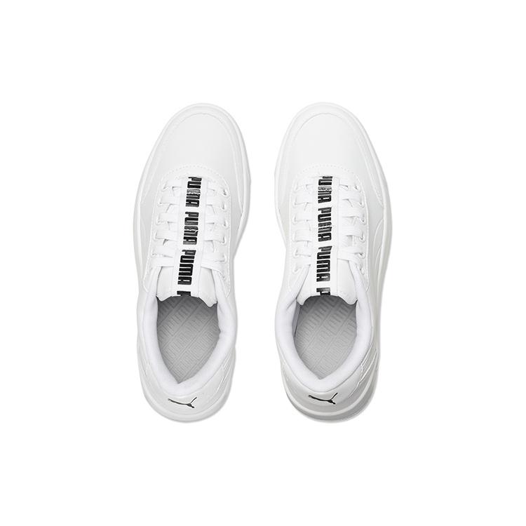 PUMA Court Breaker Bold White Casual Board Shoes 'White Black' Men's 365787-01