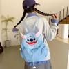 Cartoon Cute Cat Backpack Female New Light Portable Backpack Leisure Out Student Class Backpack