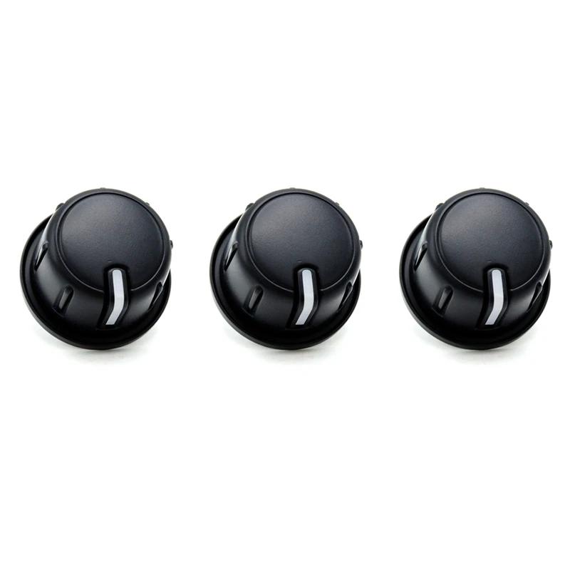 Iem For 3Pcs For Hilux Vigo Champ, Fortuner, Innova 2012 - 2015 Air Condition Switch Control Knob Parts Accessories