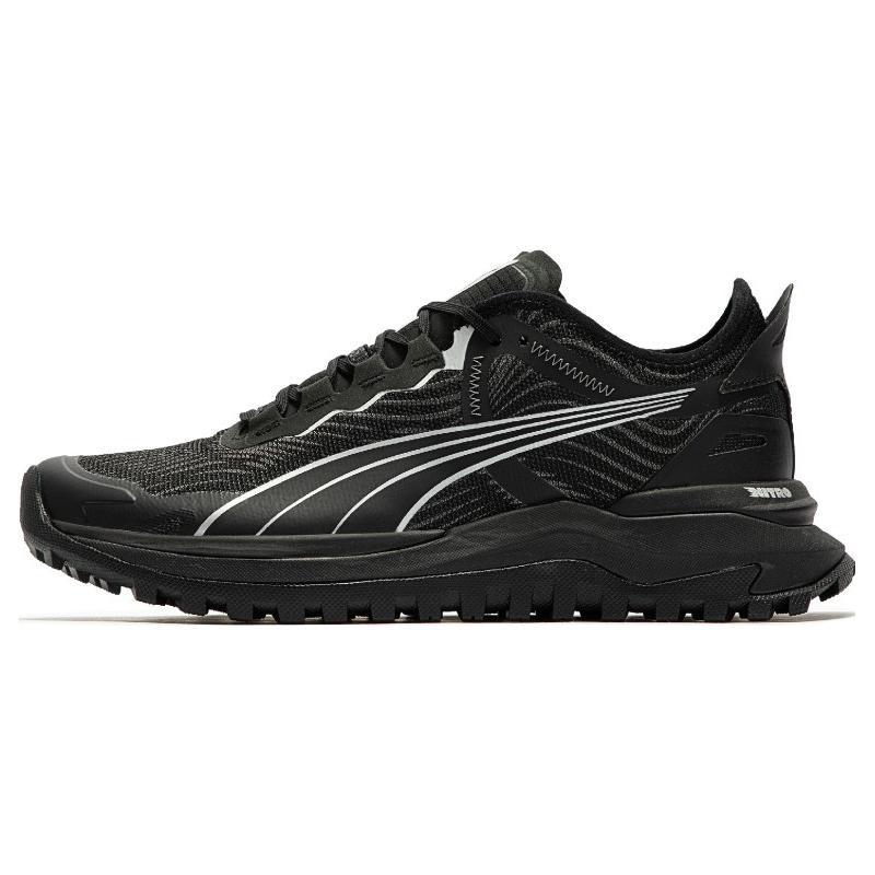 PUMA Voyage Nitro 2 Black Metallic Silver Men s 376919-01 EU 39