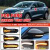 2 Pcs For Ford Focus 4 MK4 2018 2019 2020 Dynamic Turn Signal Lamp Rear Mirror Sequential Blinker LED Side Light Car Styling