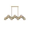 Nordic Luxury All-Copper Crystal Chandelier for Dining and Bar