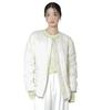 Nano Universe Light Down Reversible Collarless Size Women's Water-Repellent Jacket, M, 037, Ivory, 673-5214301