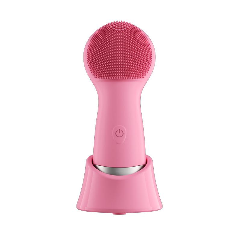 Electric Silicone Facial Cleansing Brush & Pore Cleaner