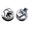 Round Flush Mount Hatch Plastic Handle Flush Marine Latch Cabinet Lift Pull Handle for RV Boat Deck Lock Stainless Steel Custom