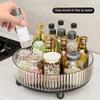 Cosmetic Storage Box, Large Capacity,Rotating Desktop Skincare Product Rack,Multi-functional Rotating Spice Rack For Kitchen Use