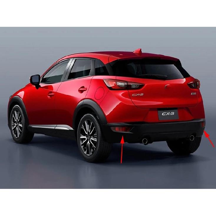 Car Flashing 1Set Reflector For Mazda CX-3 CX3 2015 2016 2017 2018 2019 2020 Car LED Rear Fog Lamp Brake Light Turn Signal Light