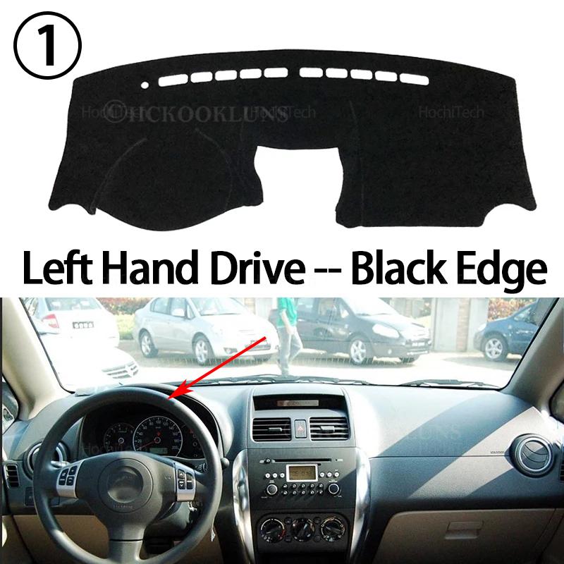 For Suzuki SX4 2006 2007 2008 2009 2010 2011 2012 2013 Dashboard Cover Mats Avoid Light Pads Anti-UV Case Carpets Accessories