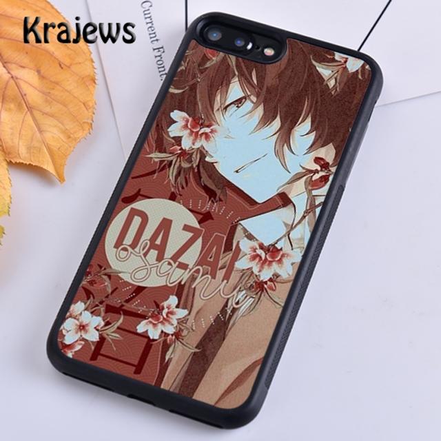 Krajews Dazai Osamu Bungou Stray Dogs Phone Case Cover For iPhone 14 5 6s 7 8 Plus X XR XS 11 12 13 Pro Max Samsung S21 S22ultra