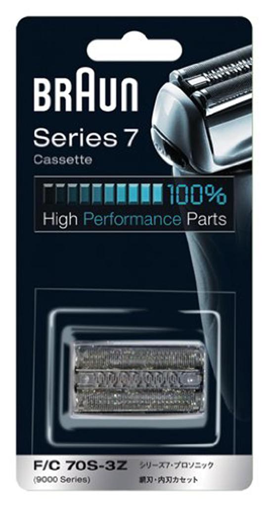 Braun Shaver Spare Blade Series 7 Silver Set of 2 F/C70S-3Z-b