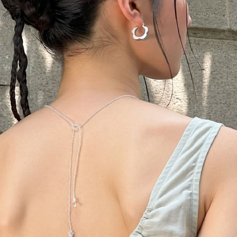 metamic Star-Lights Beads Necklace (Clear)