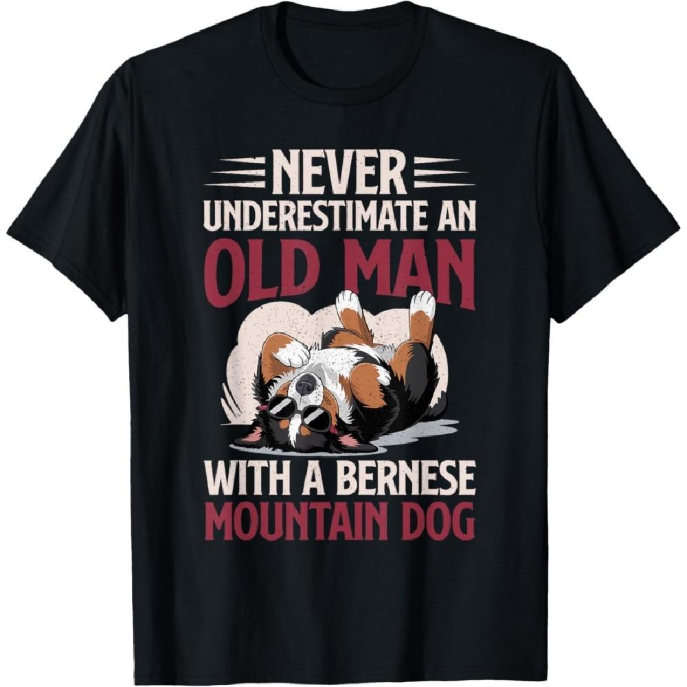 

Bernese Mountain Dog Berner Dog T-Shirt XXXXXL чорний