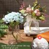 High Quality Large Wide Mouth Cylindrical Style Plastic Vase, Transparent Vase, Suitable For Table Decoration, Wedding, Home,