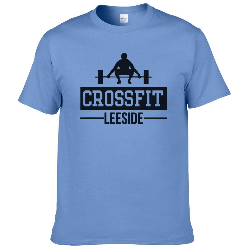 

2024 Brand Crossfit Fitness T-Shirts Men s short sleeves Cotton Round Collar Tee shirts Men Bodybuilding Casual T shirts #193 4XL
