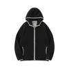 Men's Double-Sided Fleece Hoodie Autumn and Winter Warm Windbreaks Zipper Jackets for Men