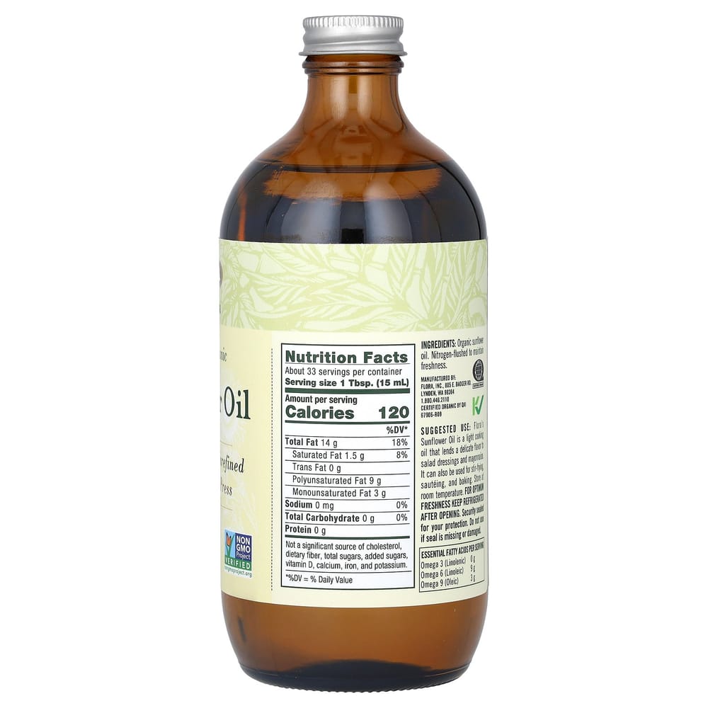 iHerb Proline Certified Sunflower Oil 500ml (17fl oz)