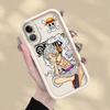 Custodia per Telefono Cool di One Piece Luffy per iPhone 17 Pro Max 14 16 12 Pro Air 13 15 Plus 11