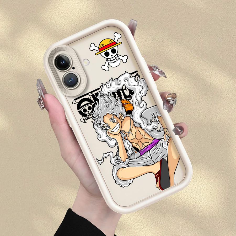 Custodia per Telefono Cool di One Piece Luffy per iPhone 17 Pro Max 14 16 12 Pro Air 13 15 Plus 11