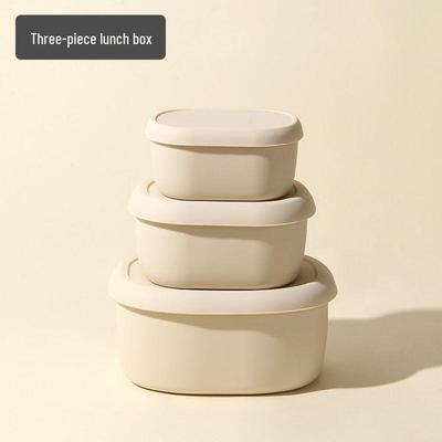 Wutuo Oval Lunch Box 3-Piece Set