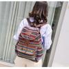 Schultasche Rucksack ethnischer Stil vielseitig Retro College-Stil Schultasche für Studenten Outdoor-Reisetasche lässig große Kapazität modische Tasche