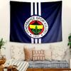 Fenerbahçe Spor Kulübü Tapestry Wall Hanging Room Background Cloth Home Decor Beach Mat Yoga Mat Sofa Bed Sheet