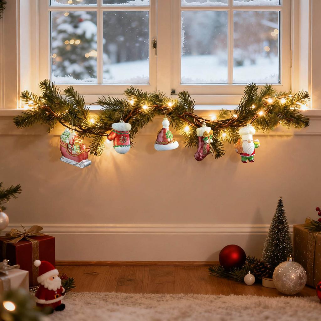 3D Christmas Colorful Gift Christmas Tree Home Living Room Holiday Decoration Props