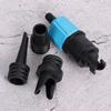 SUPs Pump Adapter Inflatable Air Valve Adaptor with 3 Air Faucet for Paddle Board Canoe Assault Boat