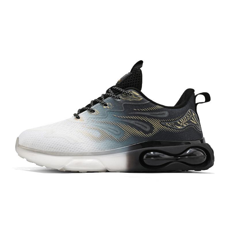 Summer air cushion running shoes trend 3D three-dimensional large size sports shoes casual shoes men's shoes joint 2025 shoes