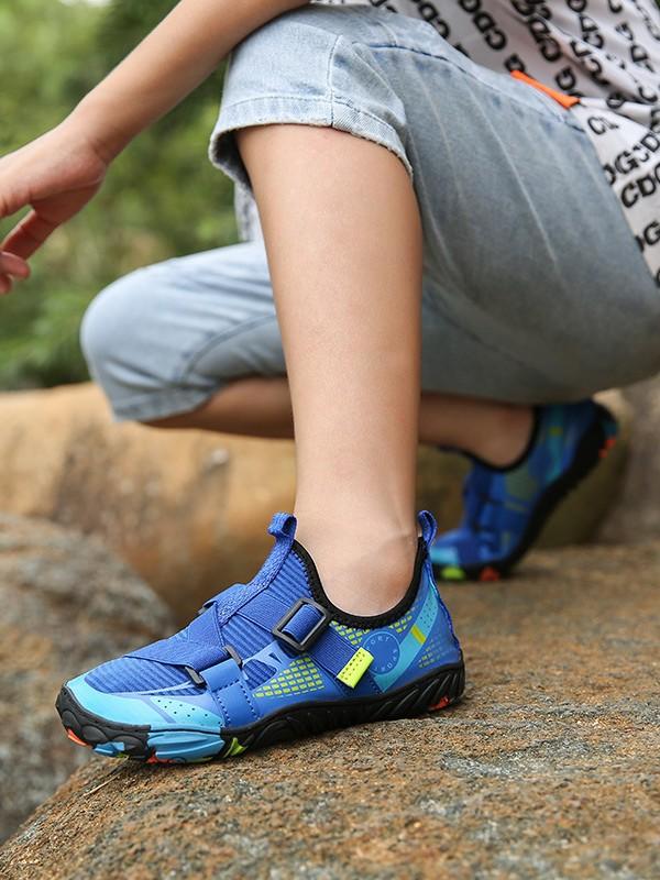 Parent-child retracement shoes children's beach shoes quick-drying wading shoes boys and girls 2025 new men's and women's non-slip water shoes