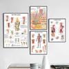 Science Wall Art Muscle System Human Anatomy Diagram Medical Education Supplies HD Oil On Canvas Posters And Prints Home Decor