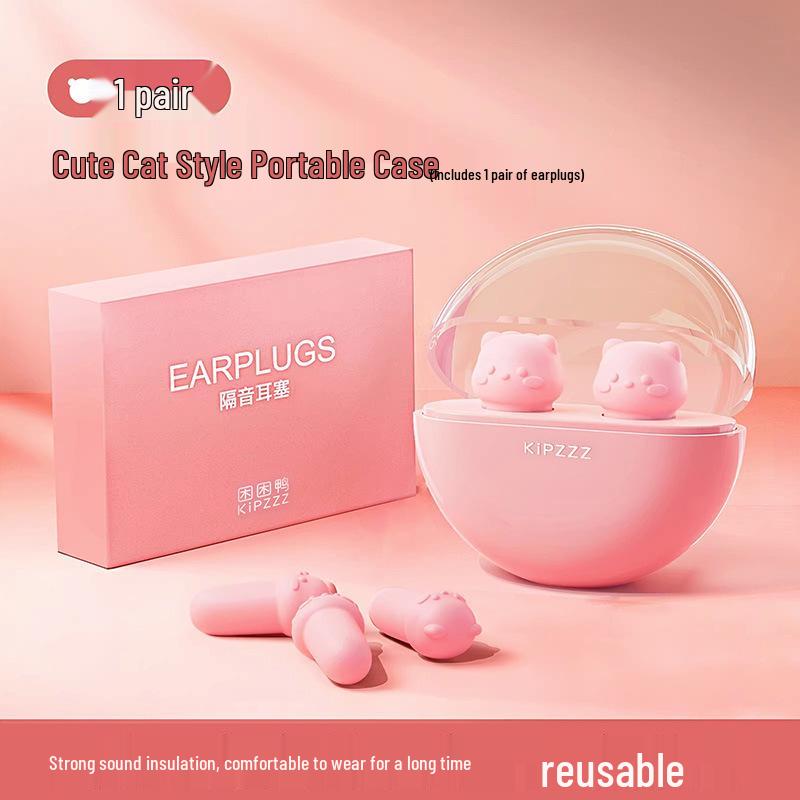 Soundproof Sleep Earplugs: Noise Isolation for Silent Nights and Anti-Snoring One Size