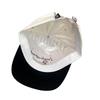 Flat Brim Cartoon Dachshund Dog Cat Embroidered Baseball Cap Men And Women Hip Hop Street Color Matching Cute Cap