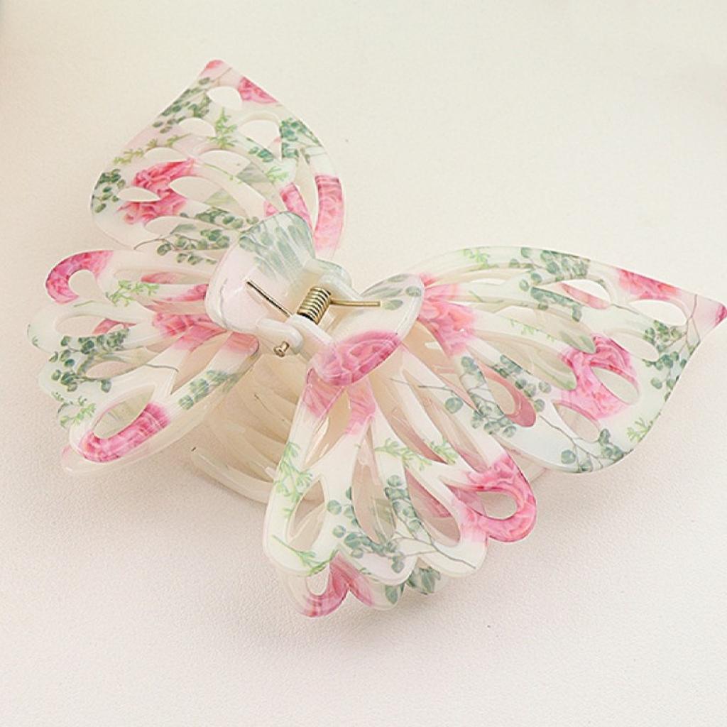 1PC Super Fairy, Double Layer, Butterfly, Hair Clip, Back of Head, Updo, Hair, Clip, Large, Shark Clip, Hair Clip, Hair Grip