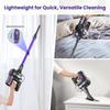 INSE S7P Cordless Stick Vacuum Cleaner, 26kPa Powerful Suction, 45min Runtime, LED Display
