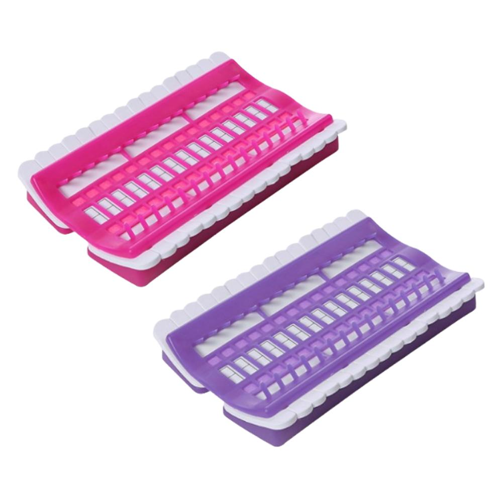 2pcs 30 Positions Embroidery Thread Holder Plastic for Sewing and Cross Stitch Embroidery Thread