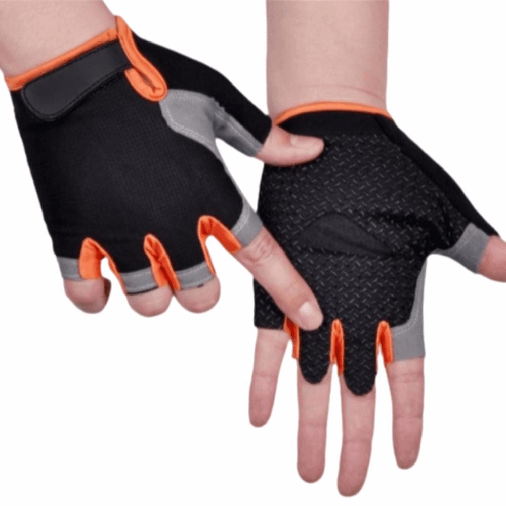 Breathable Half Finger Gloves Anti-slip Gym Training Gloves  Outdoor Sports