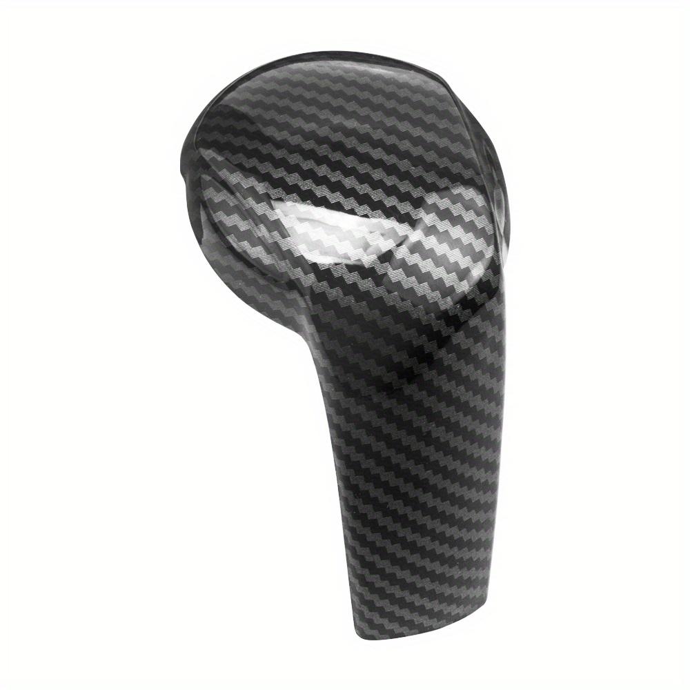 BDP1 Car Gear Head Shift Knob Handle Cover Trim Carbon Fiber Sticker for Mazda CX5 2017-2025 for Mazda 3 Additions 2014-2019