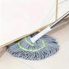 Easy Hands-Free Self-Wringing String Mop for Versatile Wet and Dry Rotary Cleaning - Living Room, Bedroom, Toilet, Kitchen, and Floor Surfaces